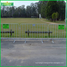 powder coated Police barrier used for concert